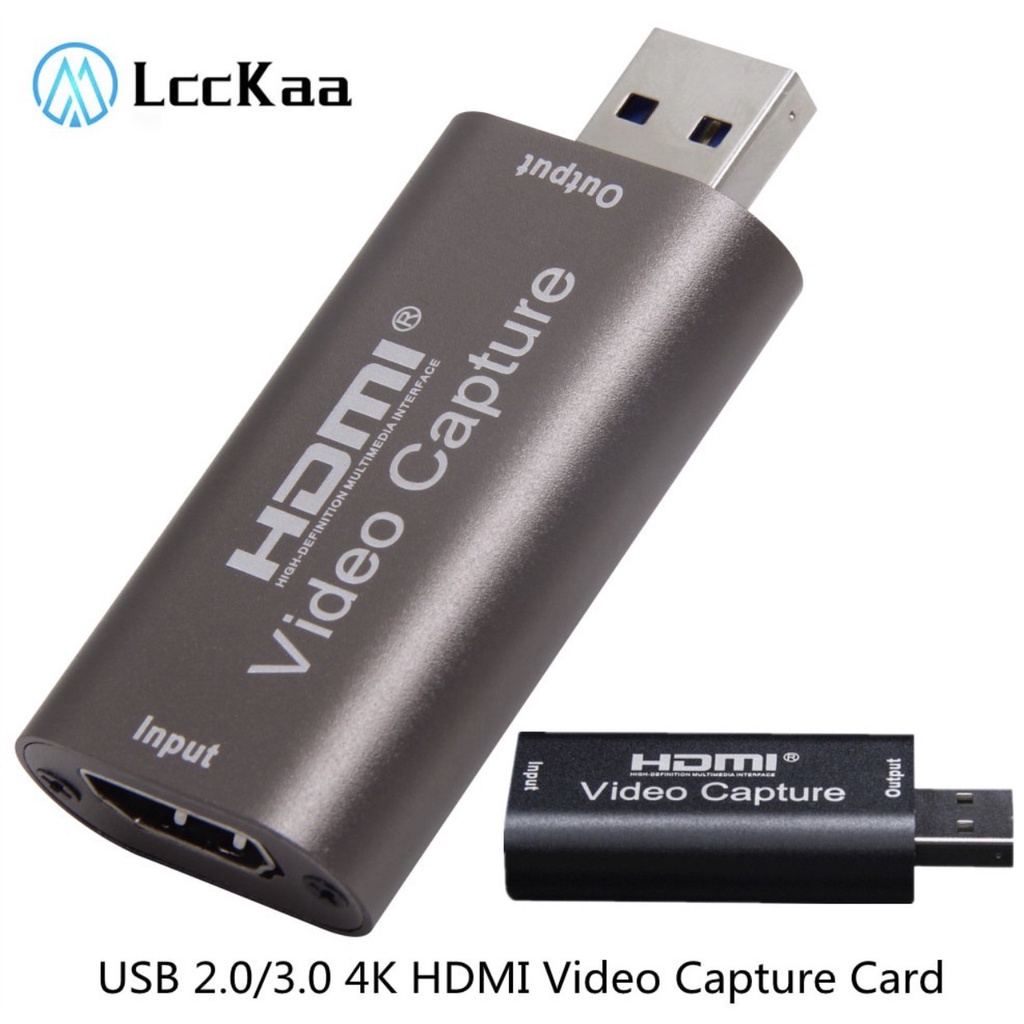 [Mã ELHACE giảm 4% đơn 300K] Cáp Chuyển Hdmi Sang Usb 3.0 Hdmi 4k-Đầu ghi hình Video Capture