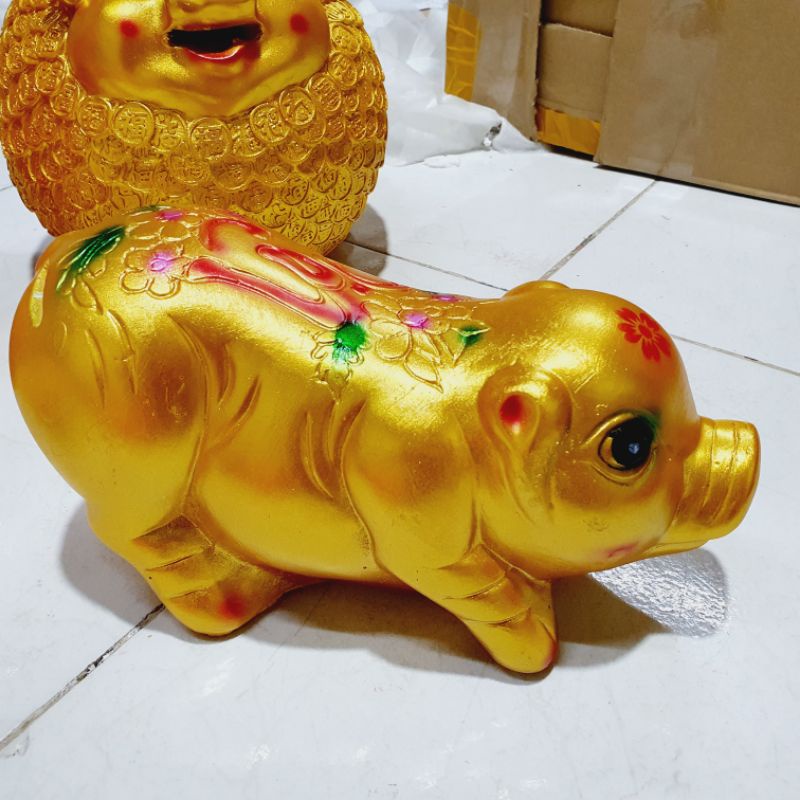 Lợn đất tiết kiệm dáng dài size 1 mới nhất (nhỏ)