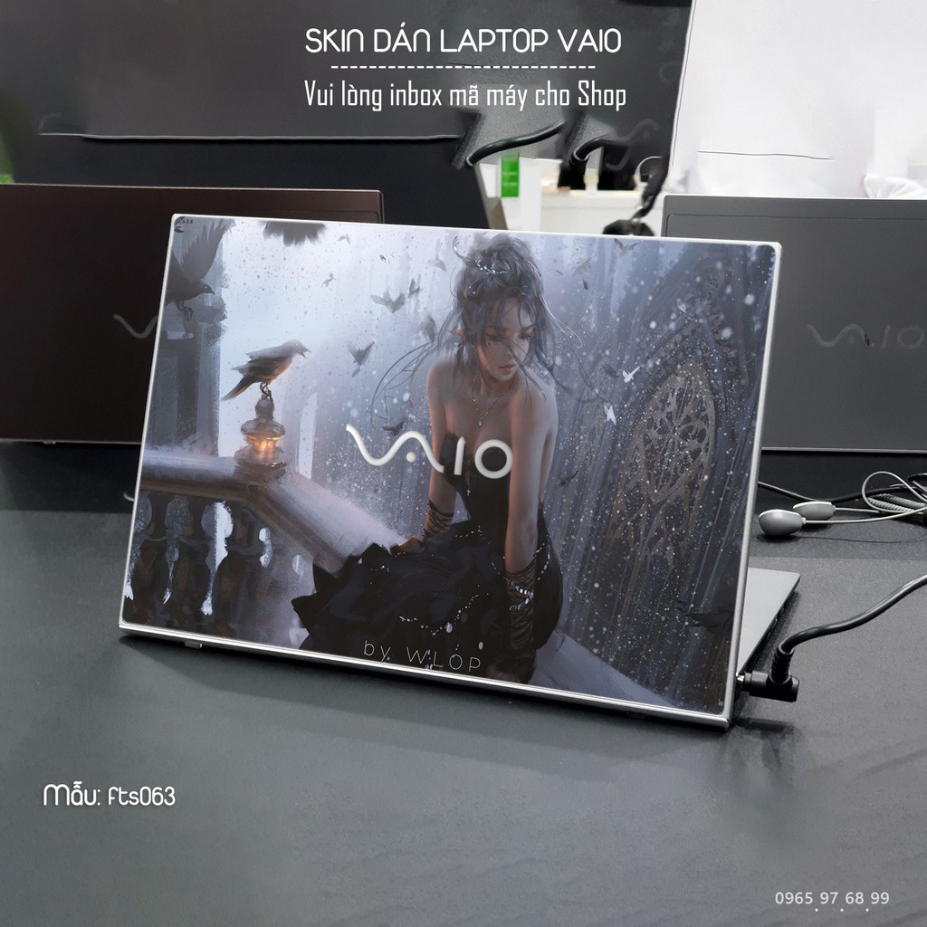 Skin dán Laptop Sony Vaio in hình Fantasy _nhiều mẫu 7 (inbox mã máy cho Shop)