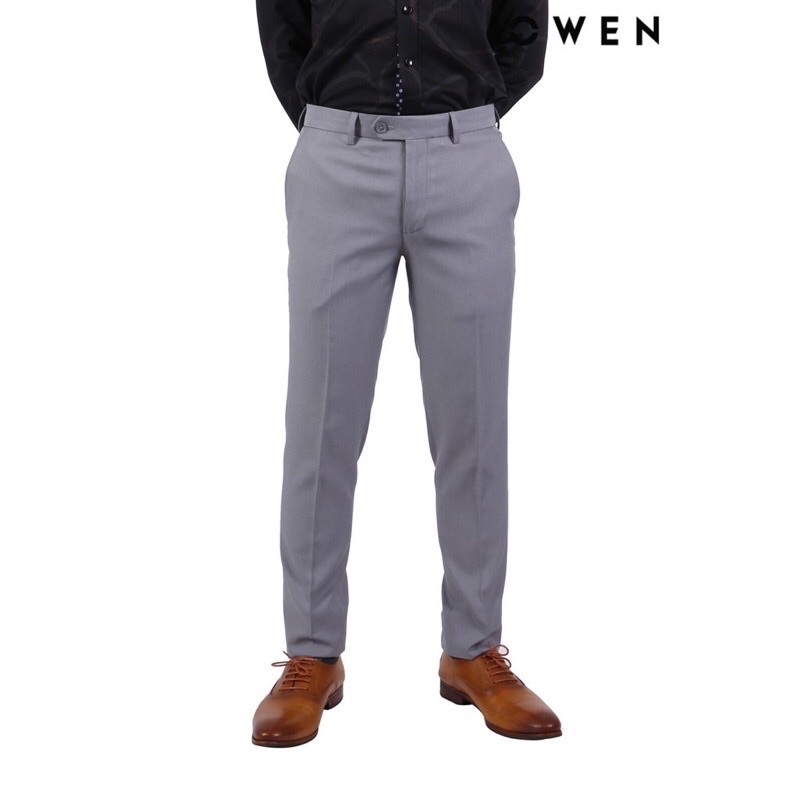 Quần Tây Nam OWEN chính hãng Phom Slim fit dáng ôm mẫu mới.