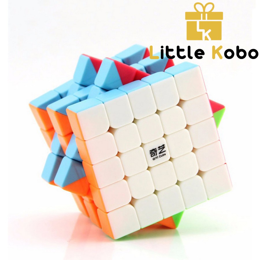 Rubik 5x5 QiYi QiZheng S Rubic 5 Tầng Khối Lập Phương Rubik Stickerless Không Viền