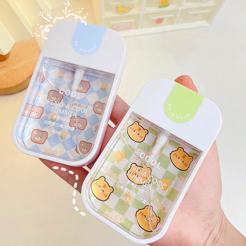 Bình Xịt Làm Mát Họa Tiết Hoạt Hình Dễ Thương Tiện Dụng Cho Mùa Hè