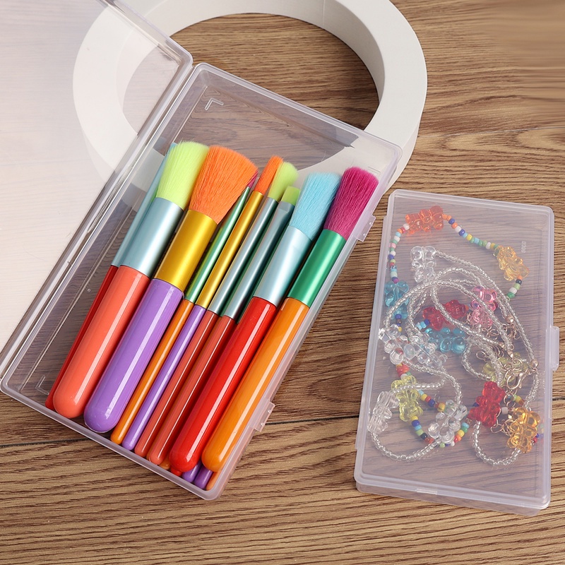 1 Hộp Nhựa Trong Suốt Đựng Băng Keo Dán Bàn Tiết Kiệm Không Gian