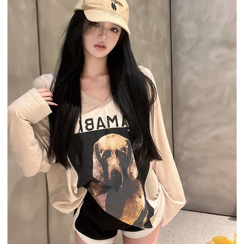 Áo Hoodie Chống Nắng Form Rộng In Họa Tiết Thời Trang Mùa Hè