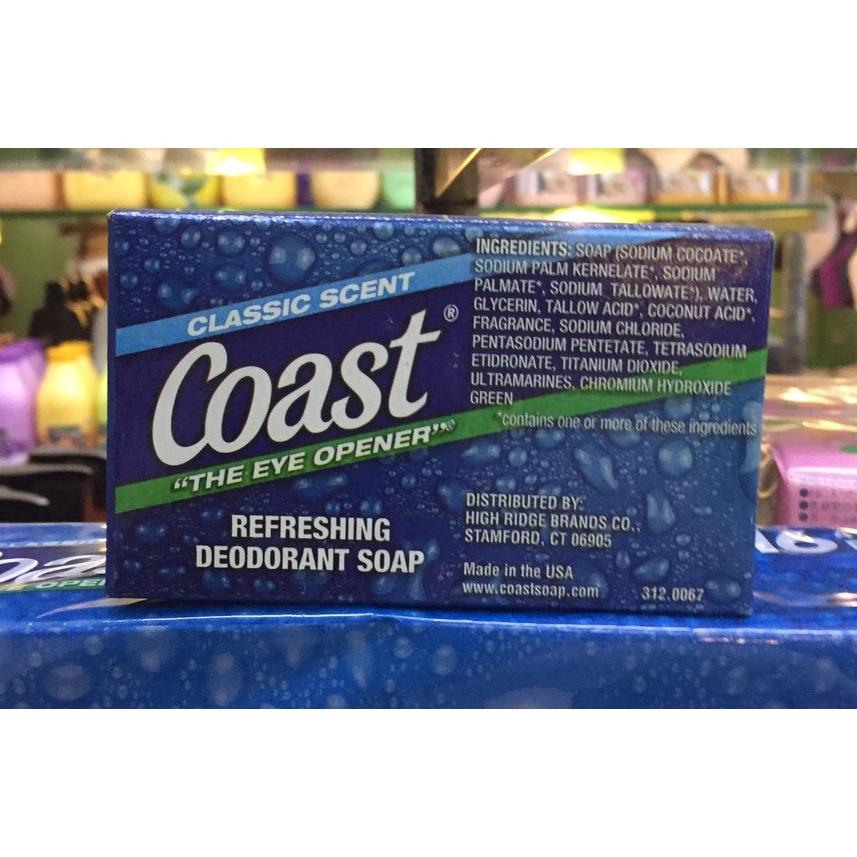 Xà Phòng Coast Refreshing Deodorant Soap 113gr