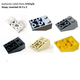 Gạch Lego dốc ngược 3 x 2  / Lego Part 3747b: Slope, Inverted 33 3 x 2 with Connections between Studs
