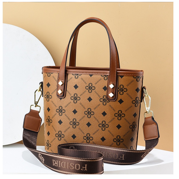 Túi xách da CHUWANGLIN đeo chéo cỡ nhỏ thời trang sành điệu dành cho nữ