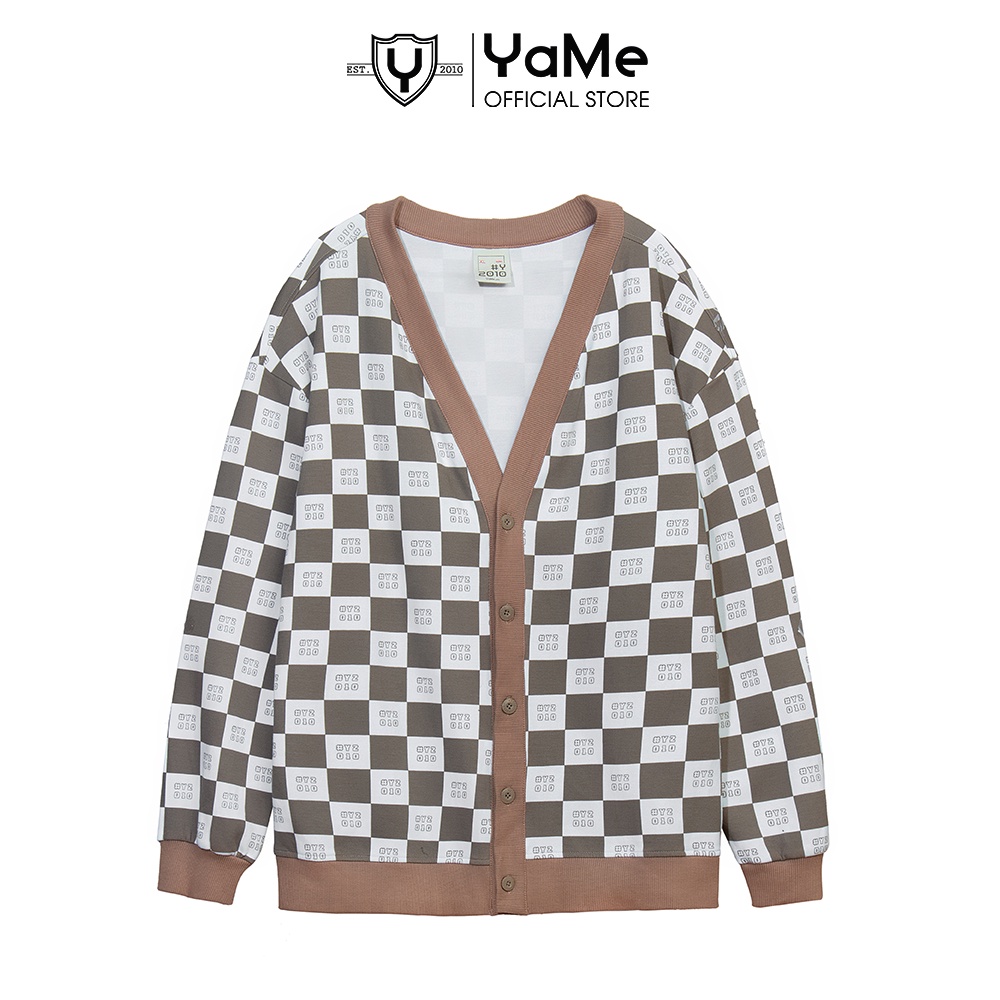 Áo Khoác Cardigan Nam Nữ Thương Hiệu Y2010 Ver38 21123 |YaMe|