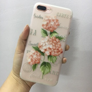 Ốp hoa cẩm tú cầu iphone 5/6plus/7plus
