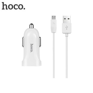 Tẩu sạc oto HOCO Z2 (ko cáp) (kèm cáp L, Micro)