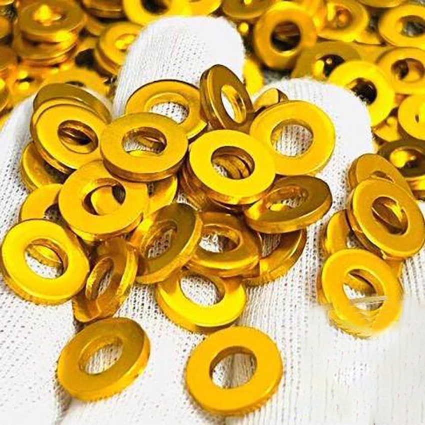 Lông đền nhôm 6li lốc máy mẫu cnc cao cấp gắn tất cả dòng xe máy hiện nay
