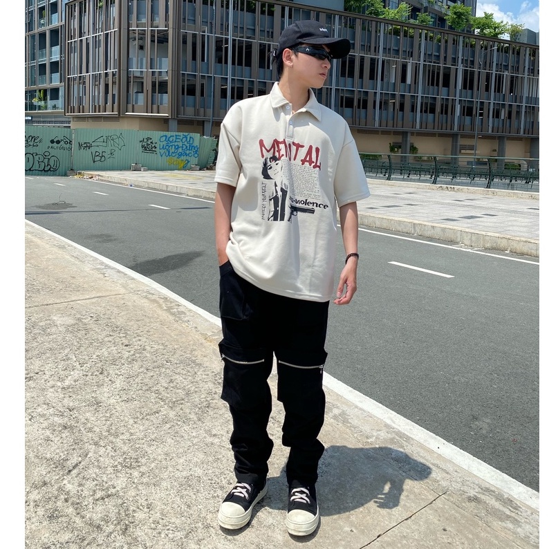 Áo Polo MENTAL®️ ANTI-VIOLENCE POLO SHIRT