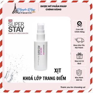 Xịt Cố Định Lớp MakeUp Maybelline Super Stay 24H Setting Spray