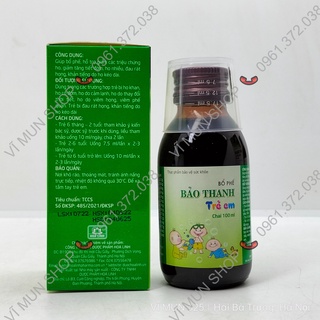 Bổ phế Bảo Thanh Trẻ em