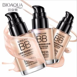 Kem nền BB Cream  BIOAQUA SUPER WEARING che khuyết điểm lâu trôi