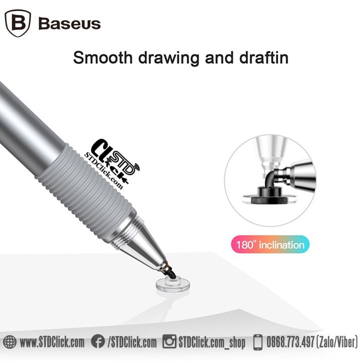 BÚT CẢM ỨNG BASEUS PEN HOUSEHOLD CHÍNH HÃNG HÀNG CHUẨN