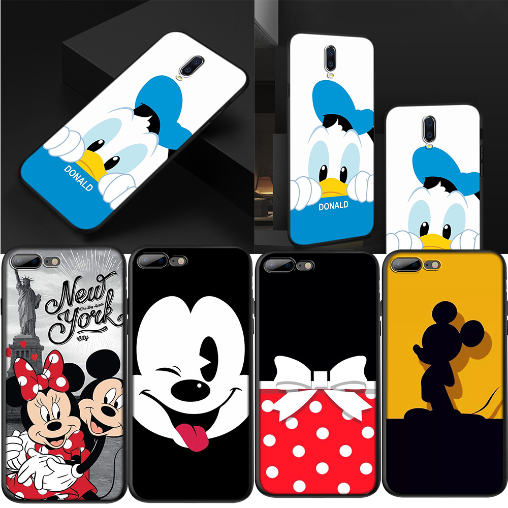 Ốp Điện Thoại Silicon Mềm Hình Chuột Mickey Disney R16 Cho Oppo A5 A8 A9 A31 2020 A1K A12 A52 A72 A91 A92 A92S F15 X2 Pro