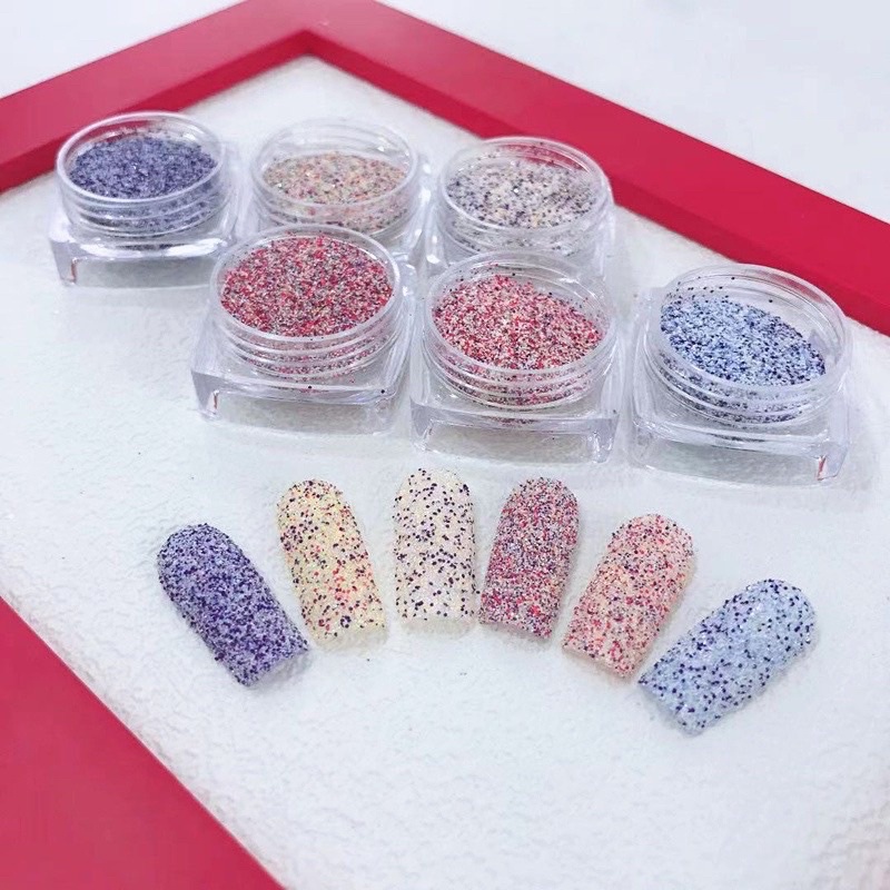 Set nhũ kẹo-set nhũ trang trí nail nhũ rắc kẻ dạ