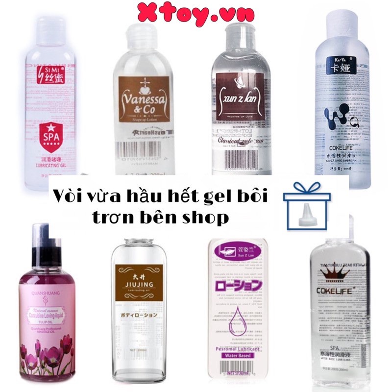 Phụ Kiện Vòi Bơm Gel Bôi Trơn Cho Hầu Hết Các Mẫu Gel Có Lắp Xoáy - 1 Cái