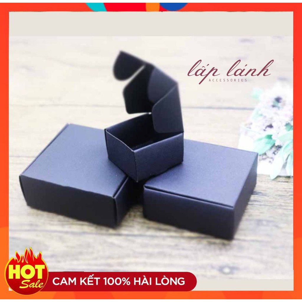 [Rẻ vô địch] HỘP GIẤY TỰ GẤP ĐỰNG TRANG SỨC HANDMADE XINH XẮN NHỎ GỌN KÍCH CỠ 6x5.5 CM