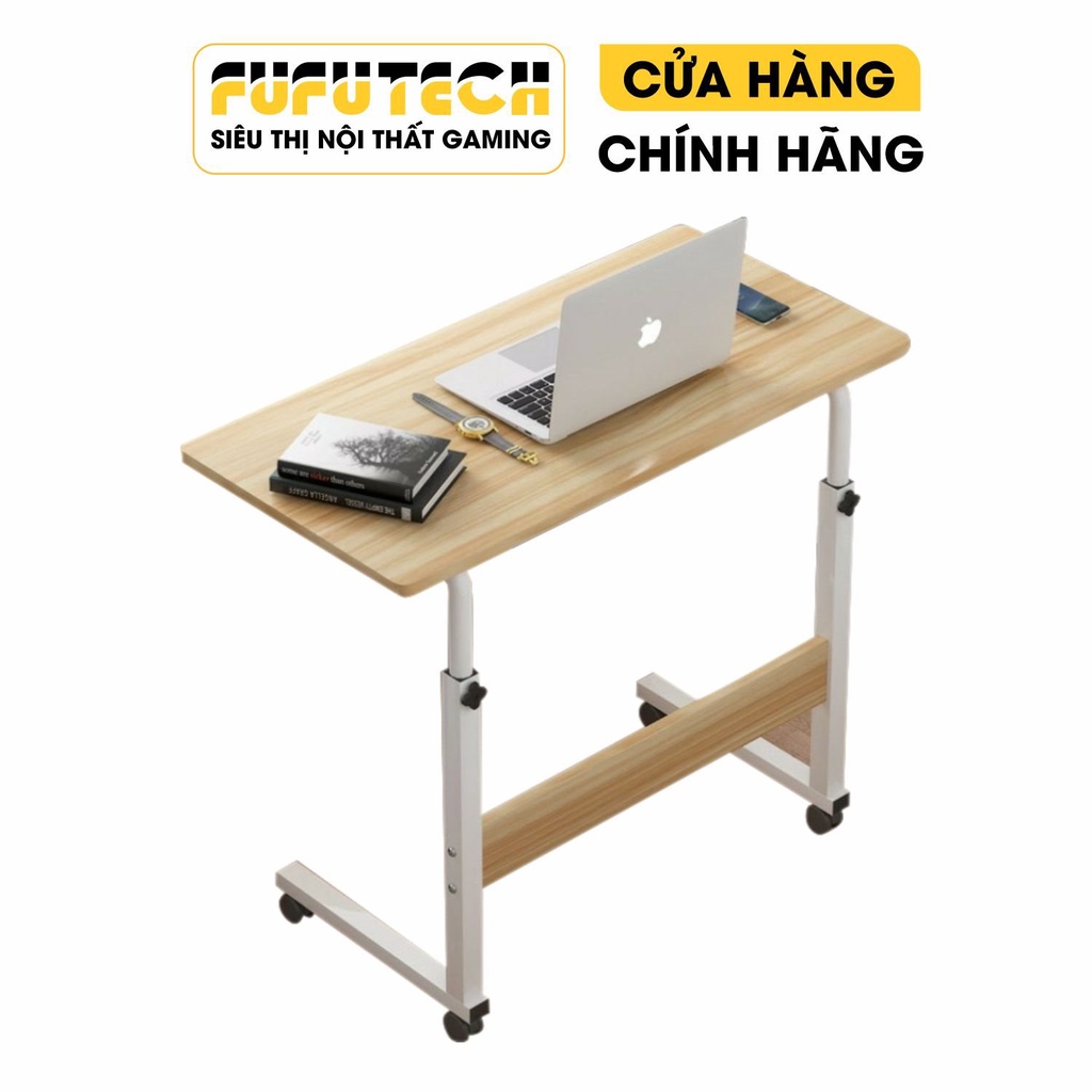 Bàn Làm Việc Thông Minh 60x40 Cm Gọn Nhẹ Có Thể Thay Đổi Chiều Cao Dễ Dàng Di Chuyển, Sử Dụng