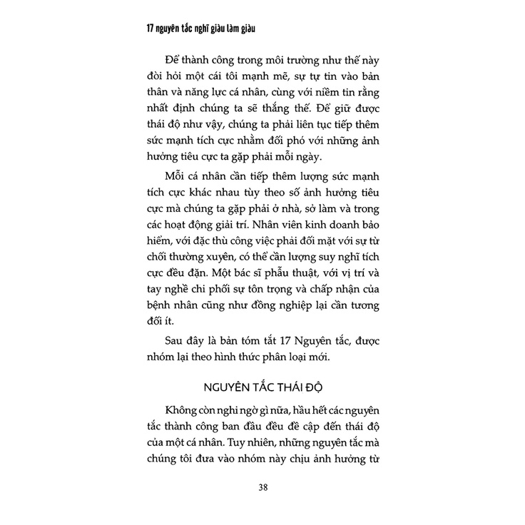 Sách - 17 Nguyên Tắc Nghĩ Giàu Làm Giàu - Napoleon Hill