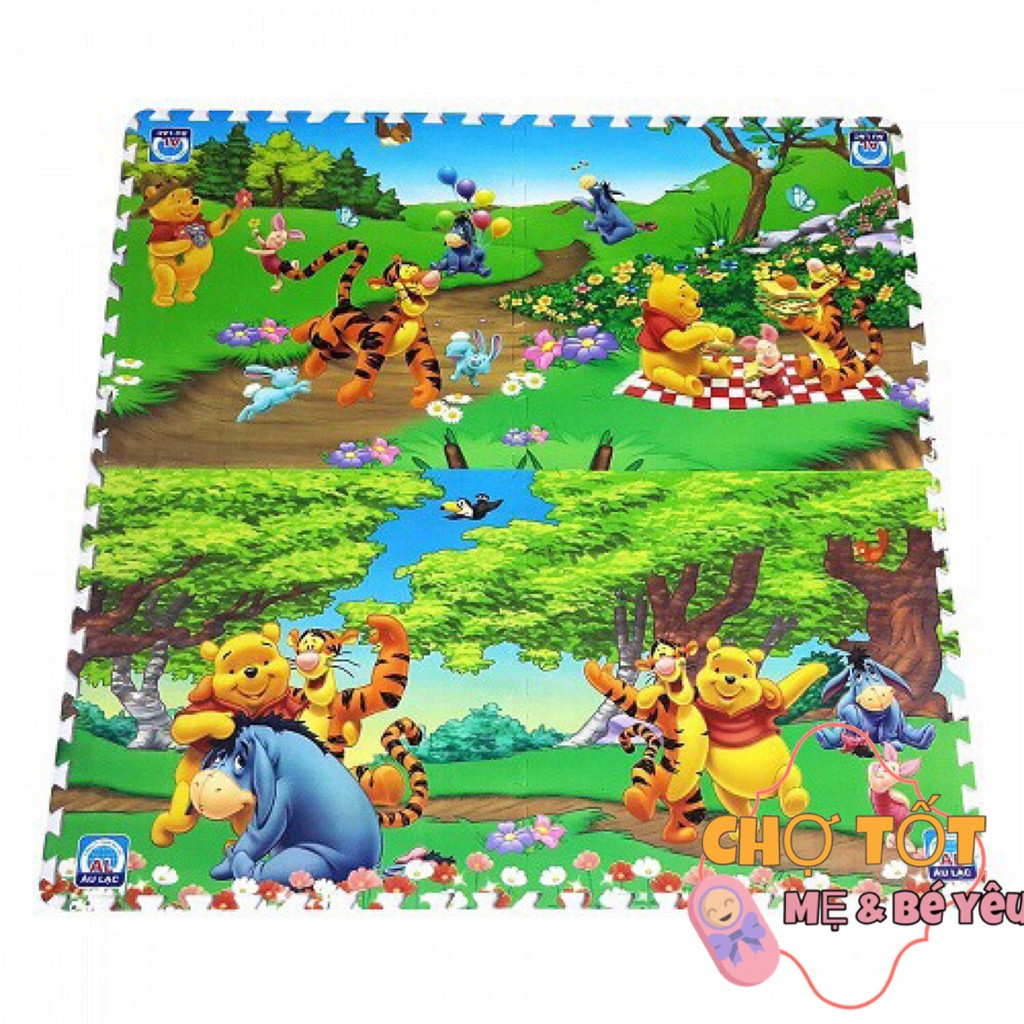 SET 4 THẢM XỐP THẢM GHÉP SÀN NHÀ CHO BÉ 60 X 60 CM