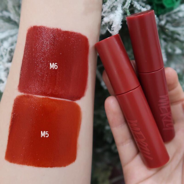 [MỚI VỀ THÊM M5 M6] Son Kem Tint Lì Merzy Bite The Beat Mellow Tint