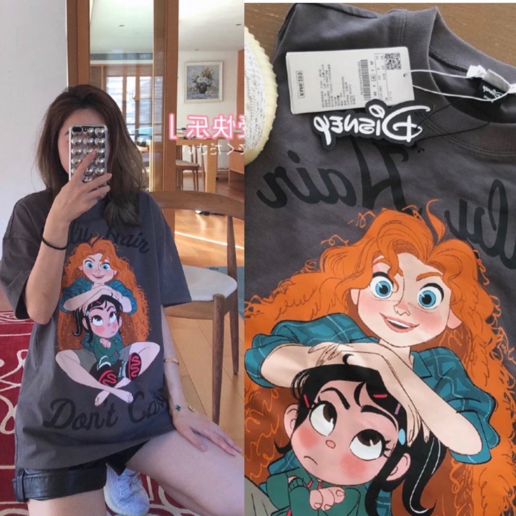 Áo Thun Nữ Ngắn Tay Plus Size Thời Trang Hàn Quốc