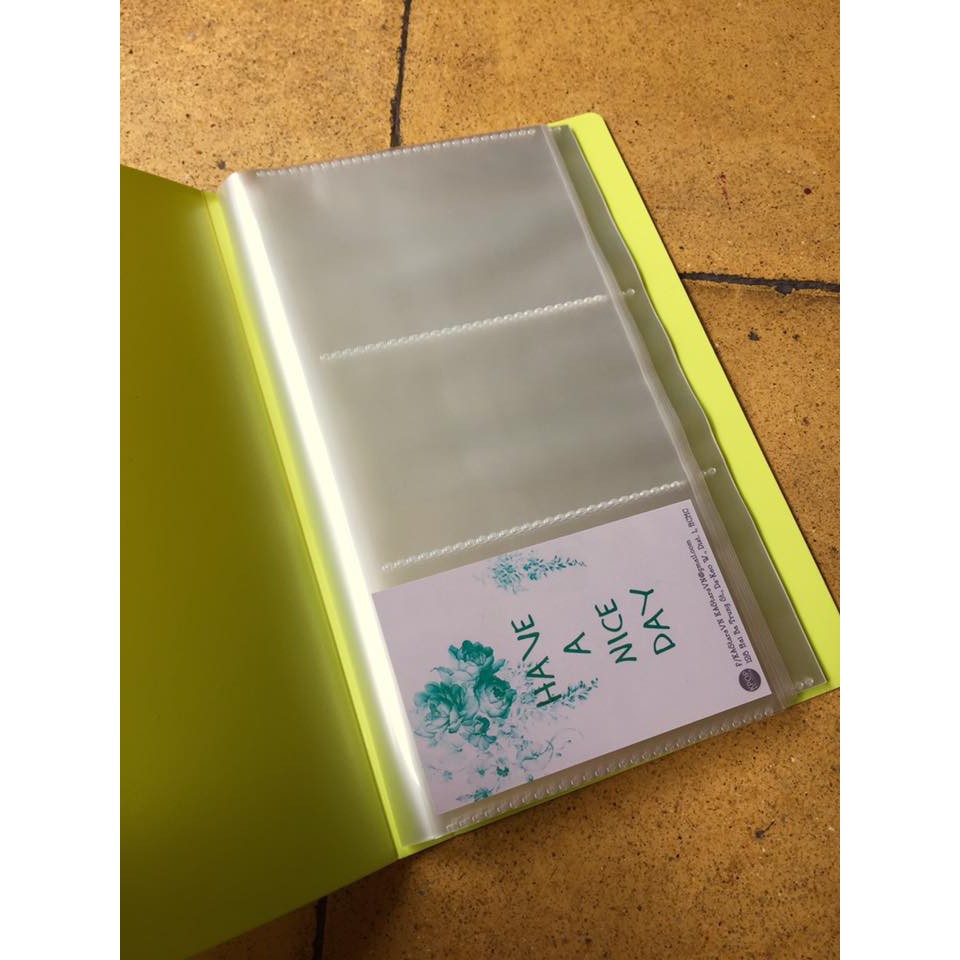 SỔ ĐỰNG CARD/ ALBUM ĐỰNG CARD- KHỔ A5 - ĐỰNG ĐƯỢC 120 CARD