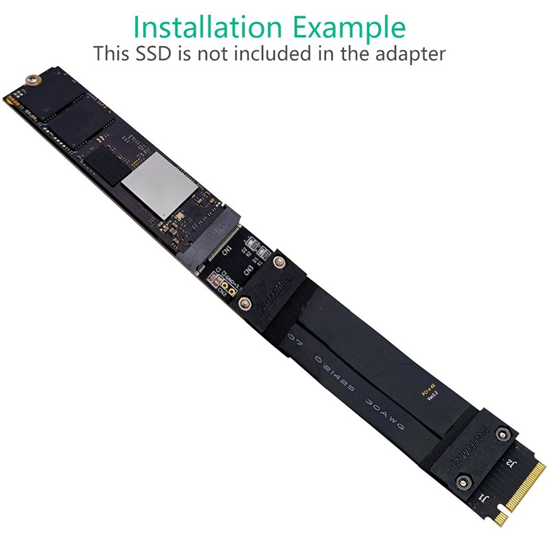 Cáp Mở Rộng Chuyển Đổi M.2 Ngff Nvme M Key Ssd 2280 Thẻ