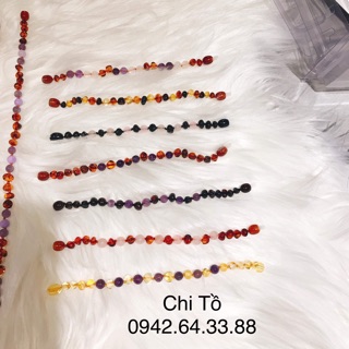 Vòng tay hổ phách Amber