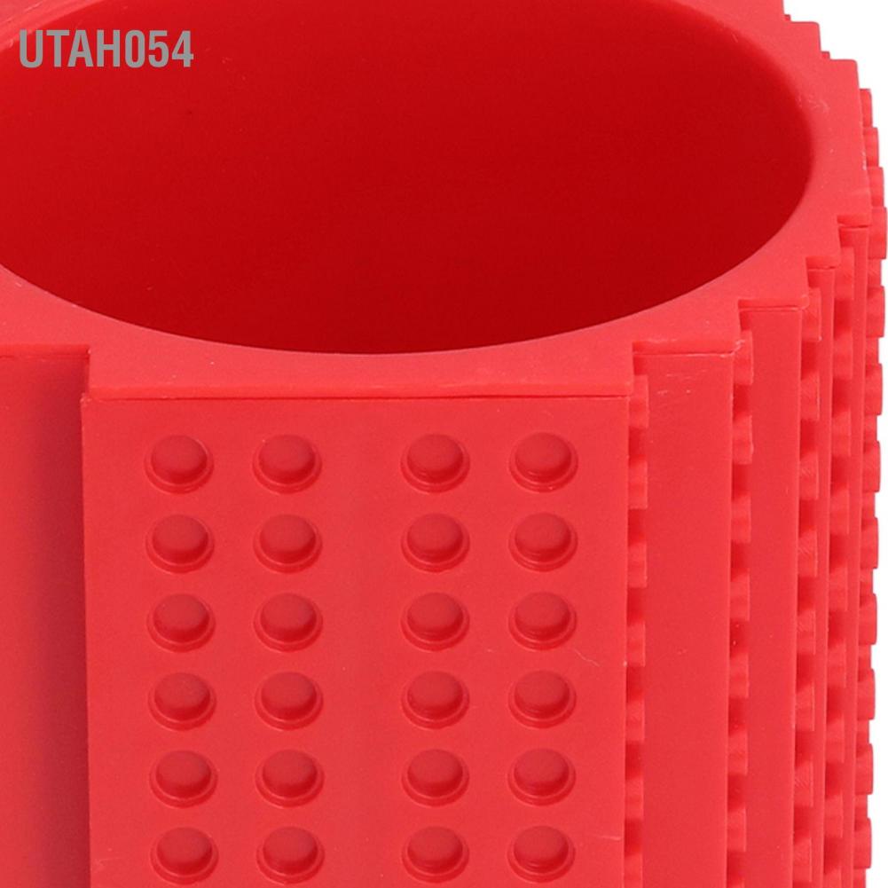 Hàng HOT Ly Uống Nước Kiểu Khối Lắp Ráp Sáng Tạo Funny DIY Novelty Cup【Utah054】