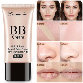 Kem nền che khuyết điểm dạng tuýp trang điểm tự nhiên Lameila BB Cream nội địa Trung