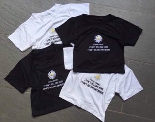 Áo croptop nữ hoa cúc H&S