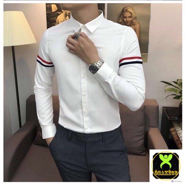 Áo sơ mi nam cổ bẻ dài tay đẹp bao chất, vải chuẩn hàng Shop