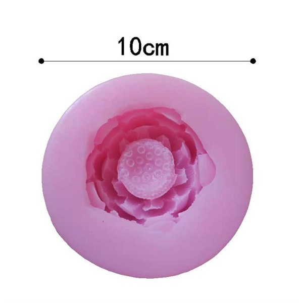 Khuôn Silicone Hoa Sen Thái Nở 10Cm k bao gồm lá