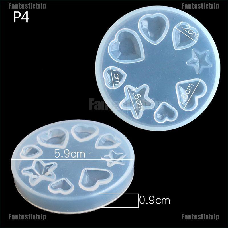 Bộ Trang Sức Bằng Nhựa Trong Suốt Chống Tia UV