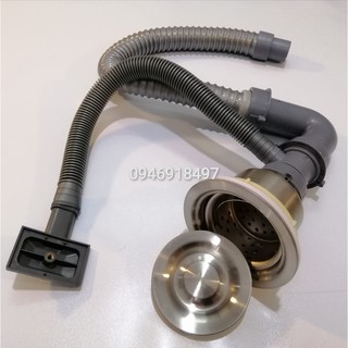 bộ xi phông chậu rửa 1 hố