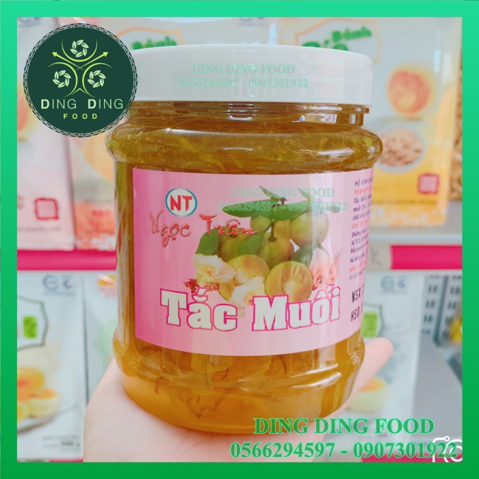 [ 1 Hủ / 1Kg ] Tắc Muối Sợi Ngọc Trân - DING DING FOOD