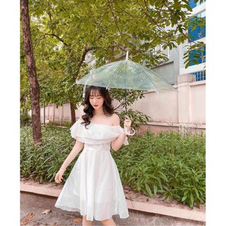 [Sale] Váy Trắng Tiểu Thư Đậm Chất Nàng Thơ