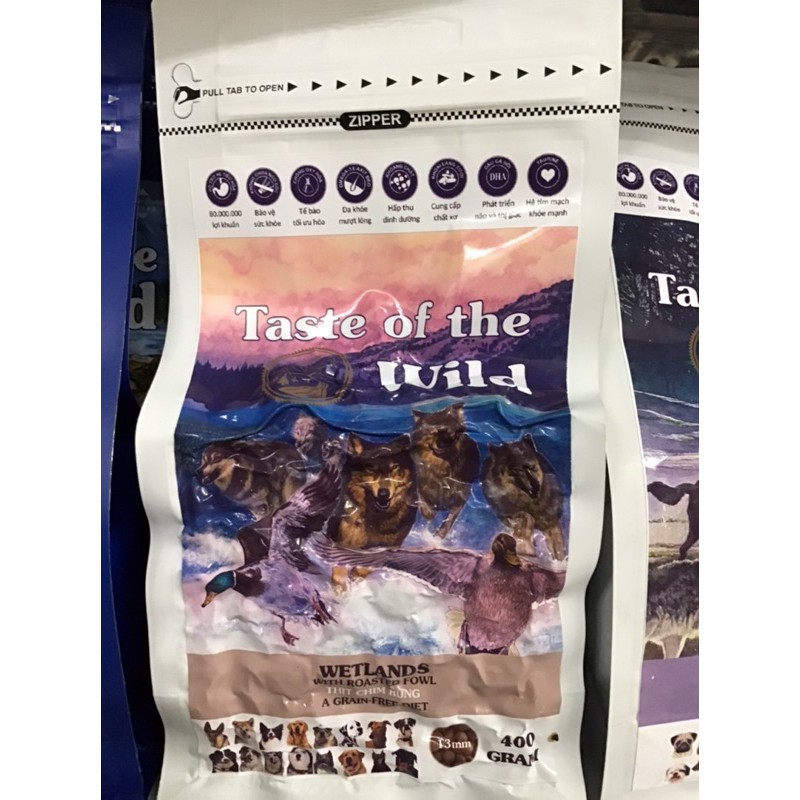 Thức Ăn Chó Taste Of The Wild 400g
