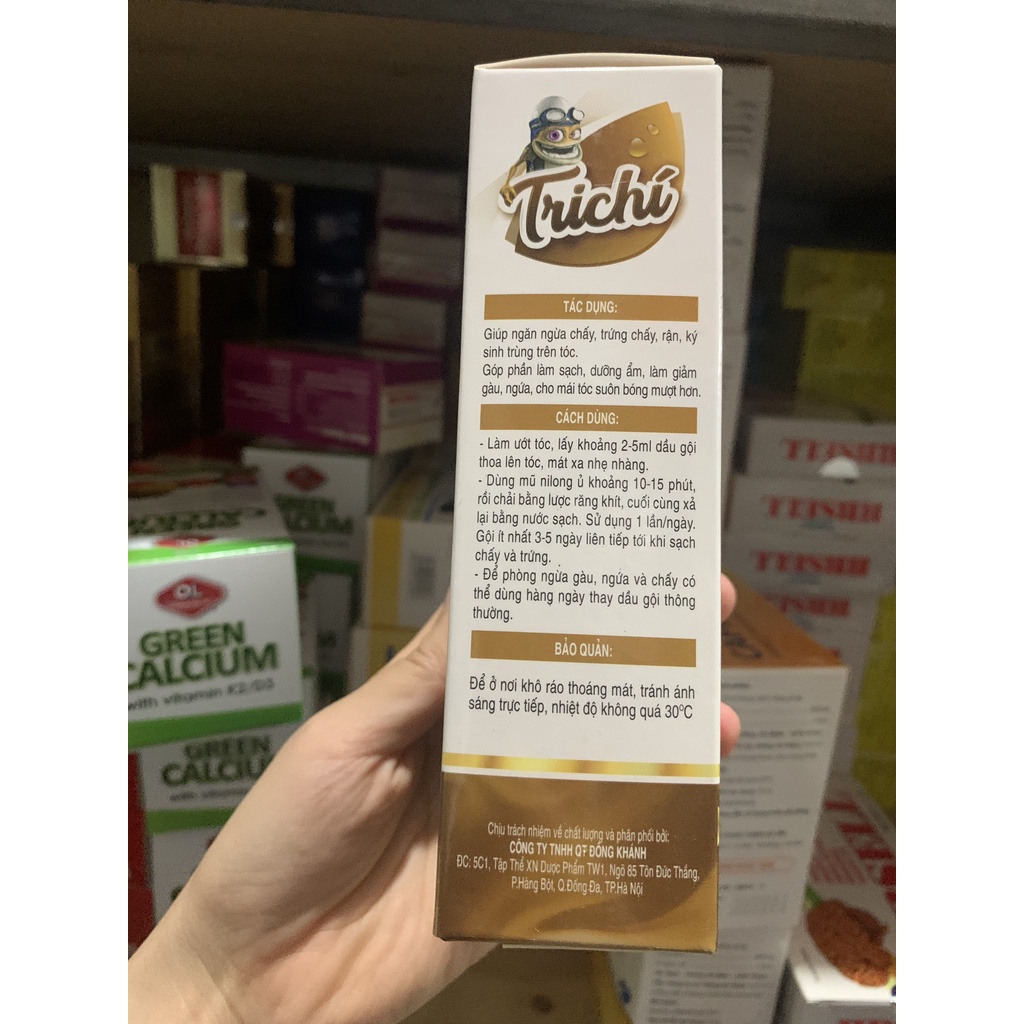 [GIÁ GỐC] Dầu gội thảo dược Trichi (Chai 100ml)