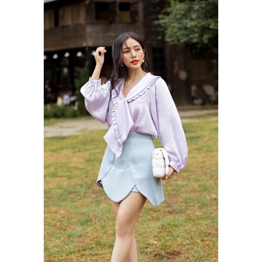 Set Violeta shirt + Sky skirt