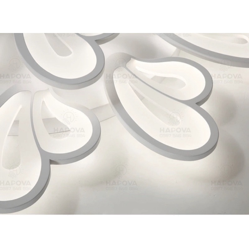 Đèn ốp trần trang trí HAPOVA BIRAN 5 cánh OT 2080