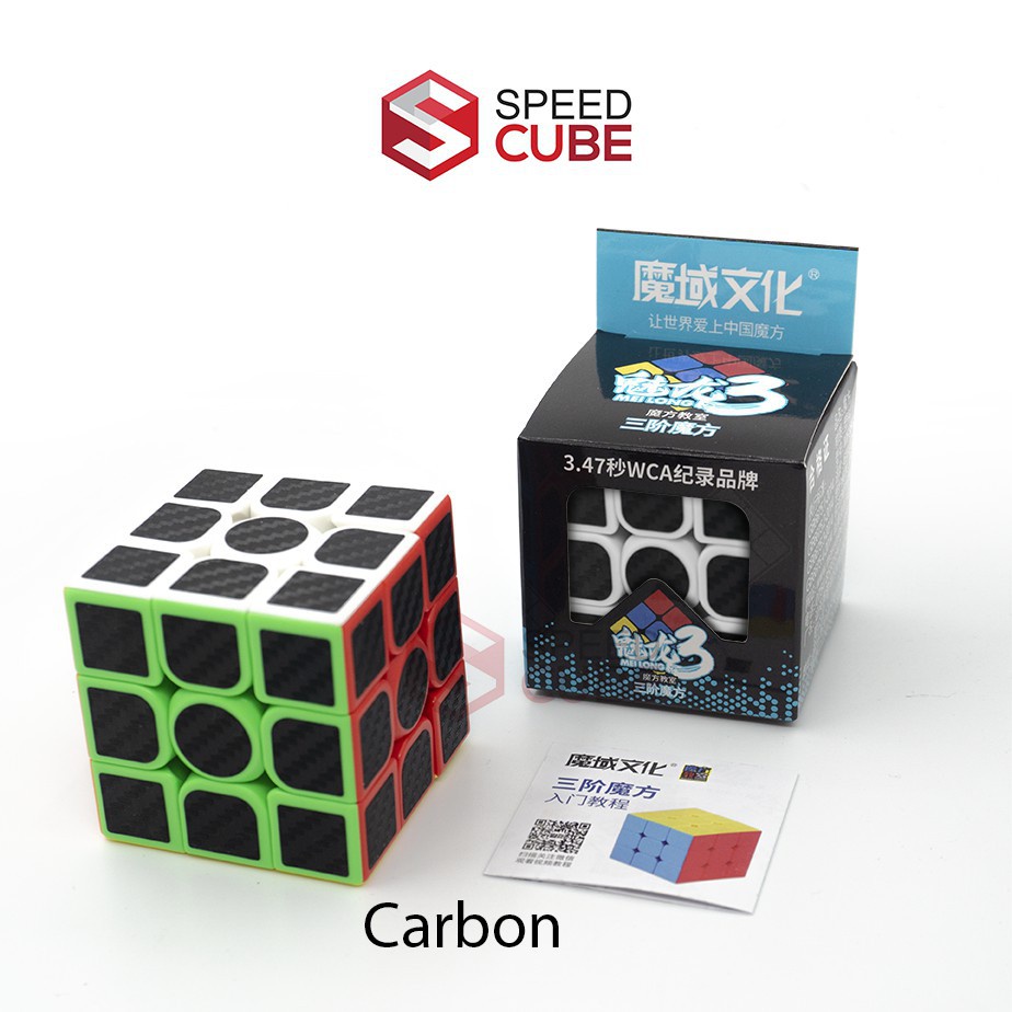 Rubik Moyu Meilong 3 Carbon 3x3 Rubic Giá Rẻ - Shop Speed Cube