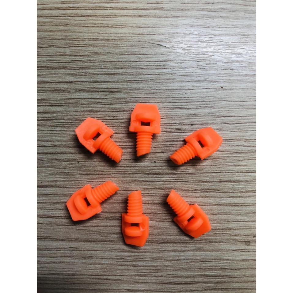 Béc bọ - 100 béc bọ phun mưa 1.6ly màu cam chân ren 5mm