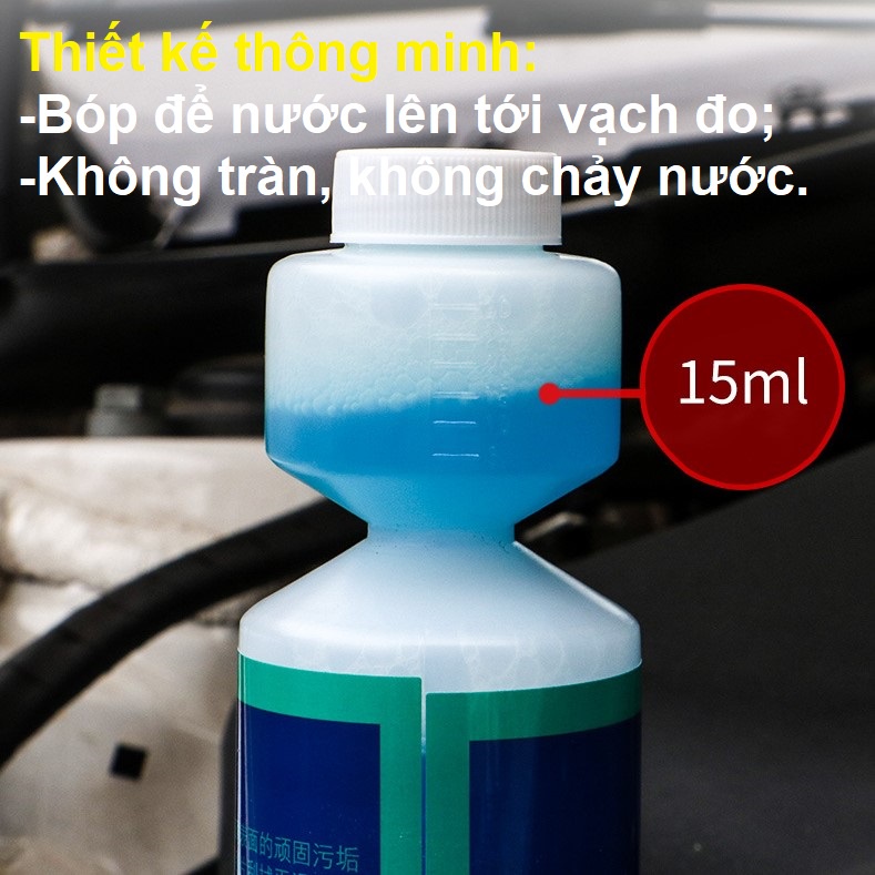 Nước rửa kính xe ô tô - Làm sạch và trong kính lái xe PULV 1:150 250ml