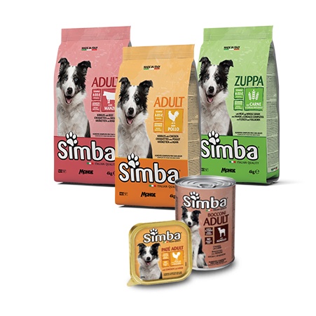 Thức ăn hạt cho chó trưởng thành SIMBA vị Gà thơm ngon bổ dưỡng nhập khẩu Ý - Italia Simba Dog Kibble