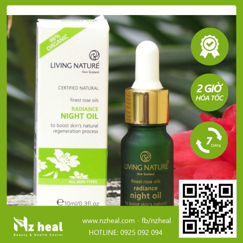 Dầu dưỡng sáng da Living Nature Radiance Night Oil 10ml